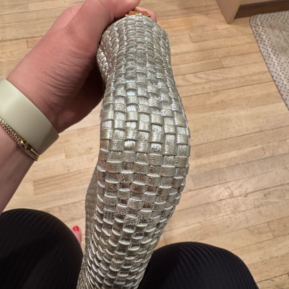 Clare V. Midi Sac - Silver Woven - Picture 9 of 11